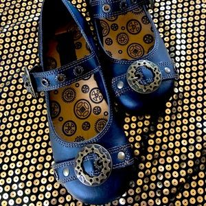 Steam Punk Flats - size 7 shoes